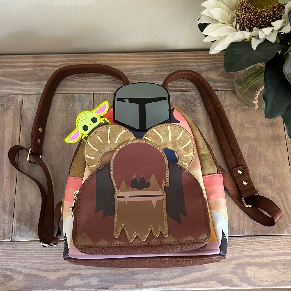 Loungefly Star Wars Mandalorian Mini Backpack